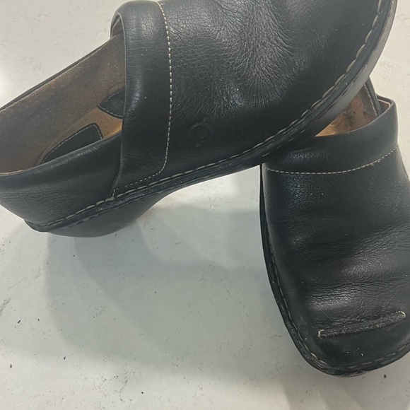 Born Black Leather Women's Mules - Picture 2 of 5